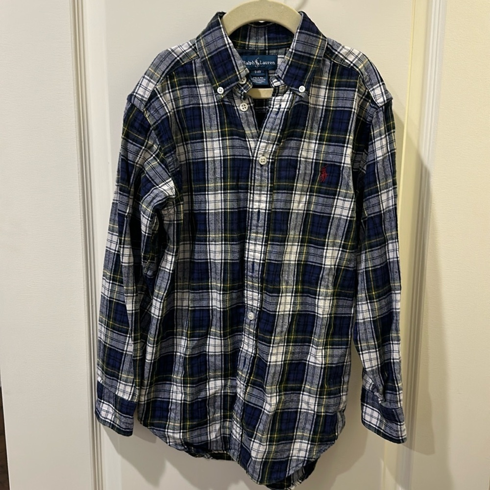 Ralph Lauren Plaid Cotton Button Down